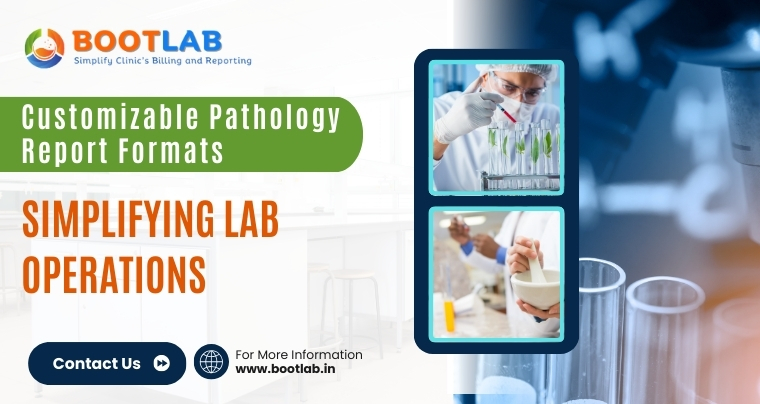 Customizable Pathology Report format